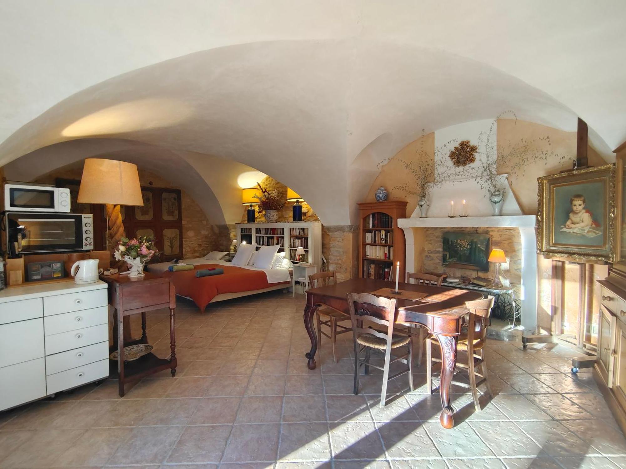 Rue Du Chateau A Cabrieres D'Avignon Bed & Breakfast Dış mekan fotoğraf