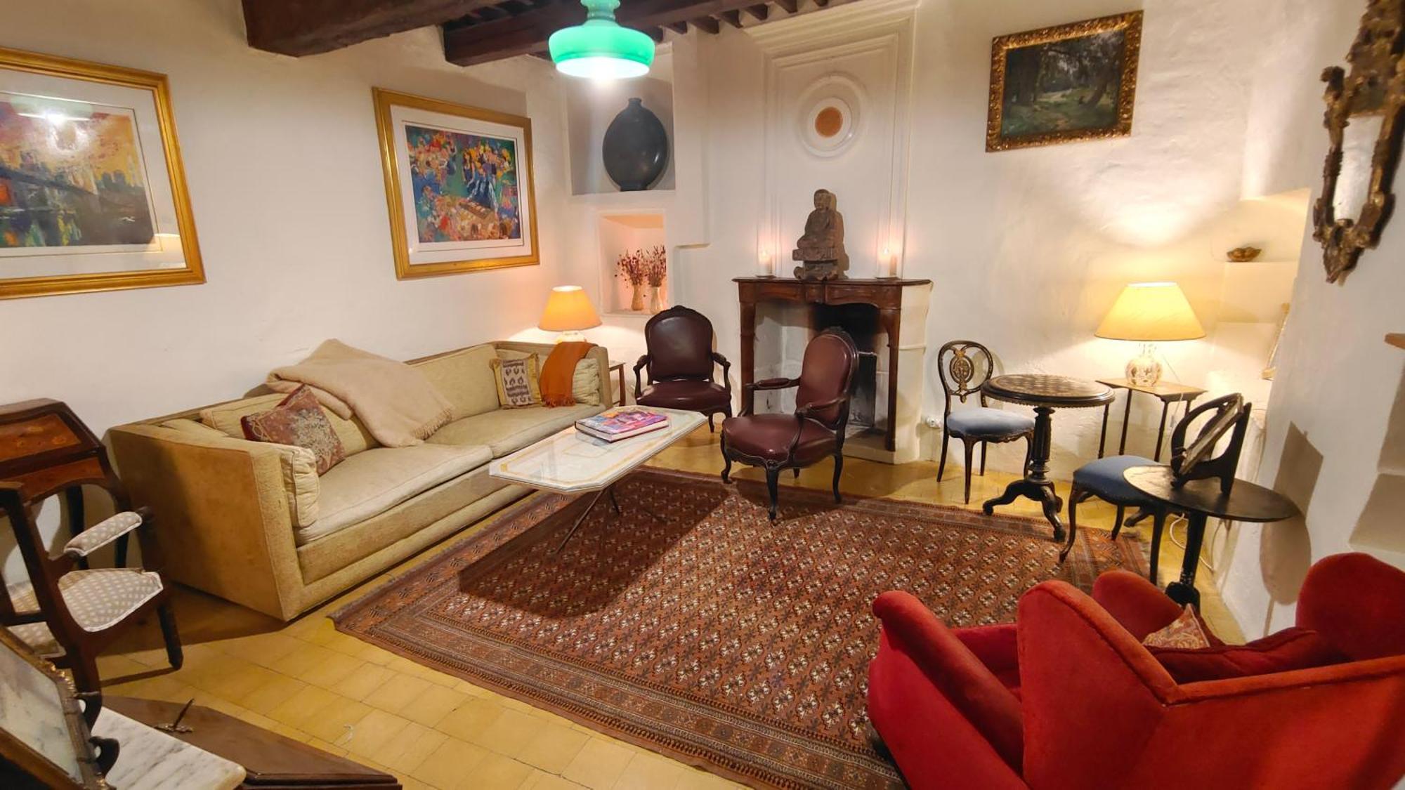 Rue Du Chateau A Cabrieres D'Avignon Bed & Breakfast Dış mekan fotoğraf
