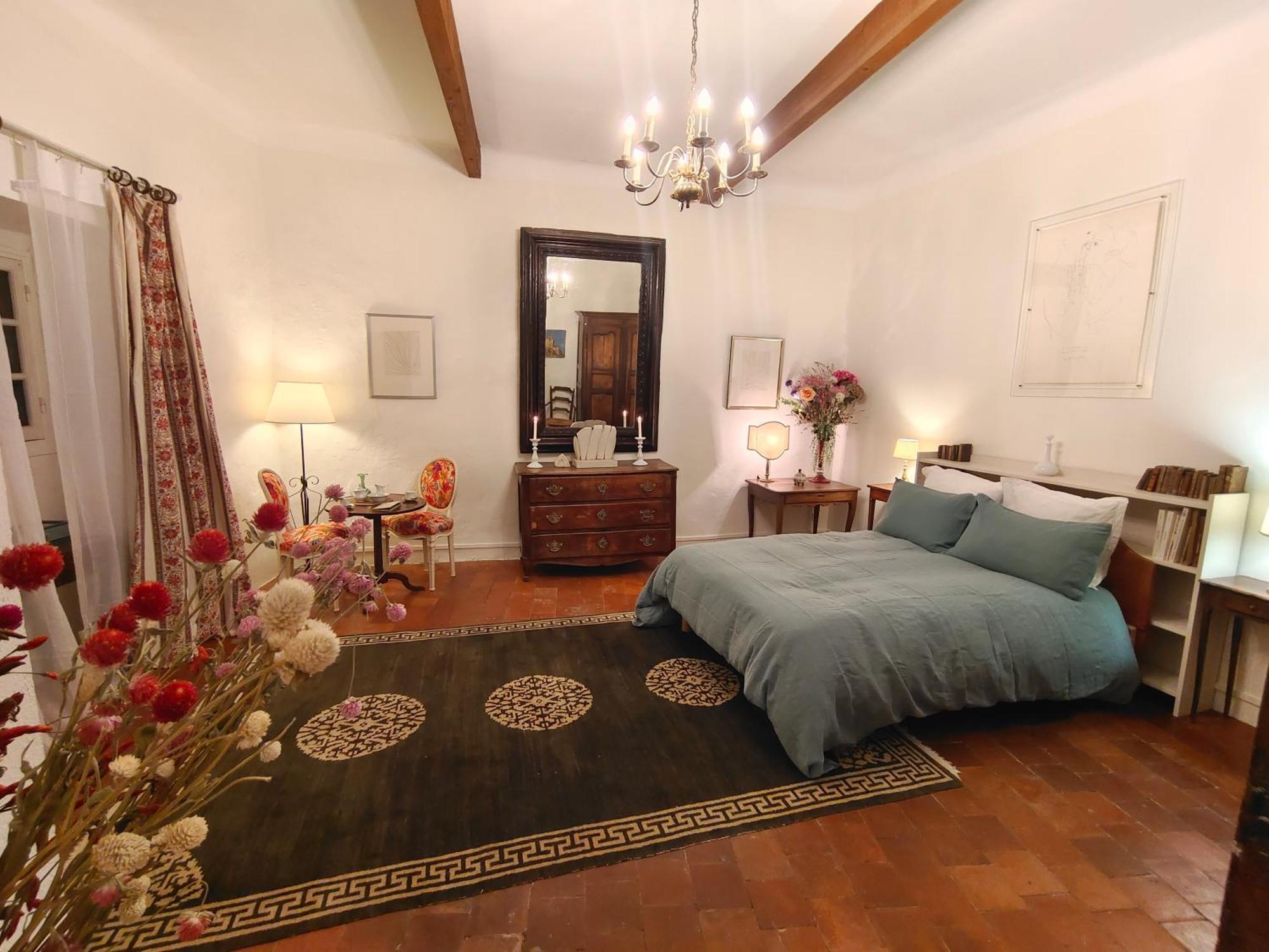 Rue Du Chateau A Cabrieres D'Avignon Bed & Breakfast Dış mekan fotoğraf