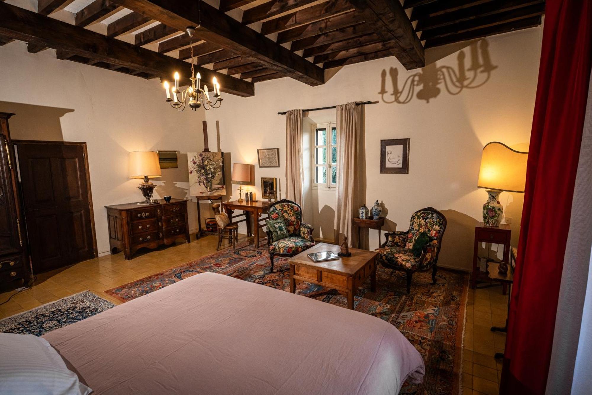 Rue Du Chateau A Cabrieres D'Avignon Bed & Breakfast Dış mekan fotoğraf